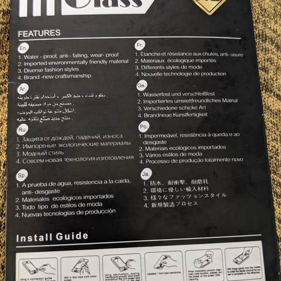 iPhone 12 HD Tempered glass screen protector - Picture 2 of 3